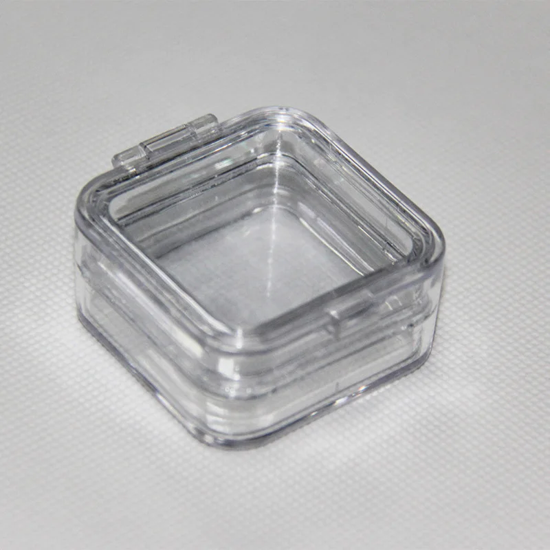 

30pcs dental lab 2 inch Denture retainer box retainers case with tooth false Storage Boxes