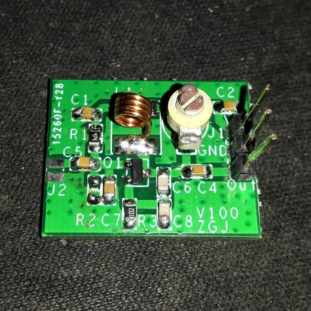 2sc9018 oscillator capacitor three point oscillator module 80 120MHzin