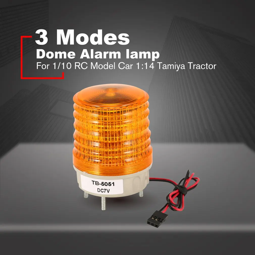 

Multi-function LED Lamp Lighting/Flashing/Explosive Flashing for 1/10 RC Model Car 1:14 Tamiya Tractor RC Engineering Truck Part