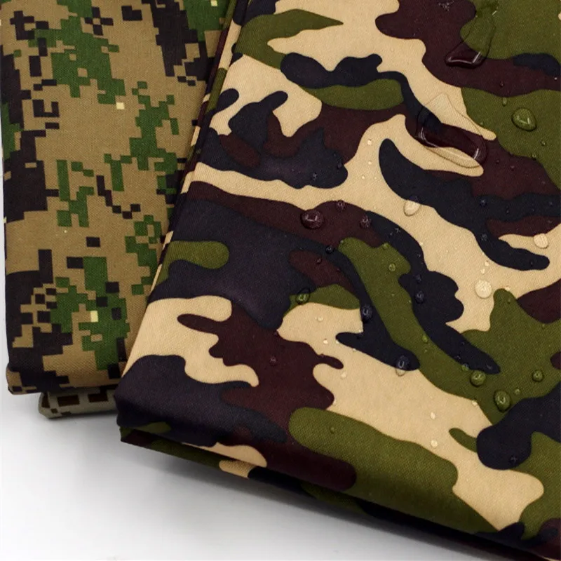 50*150cm Outdoor Waterproof Camouflage 600d Oxford Fabric Tent Canvas