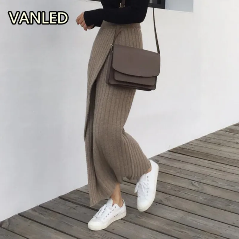 

New Chic Restore Fashion High Waist Women Straght Women Skirts