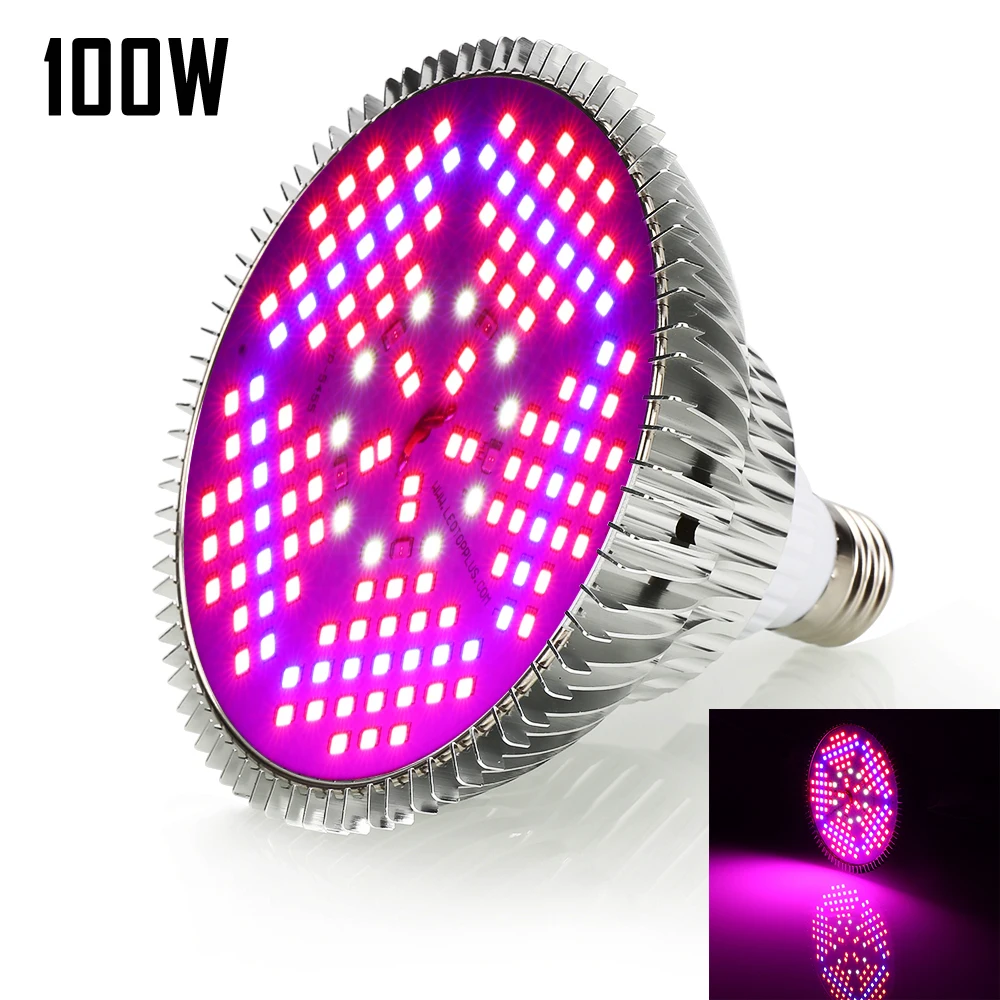  30W 50W 80W 100W Full Spectrum LED Grow Light Indoor Plant Growing Lamp For Flowers Seeds Aquarium  - 32350474922