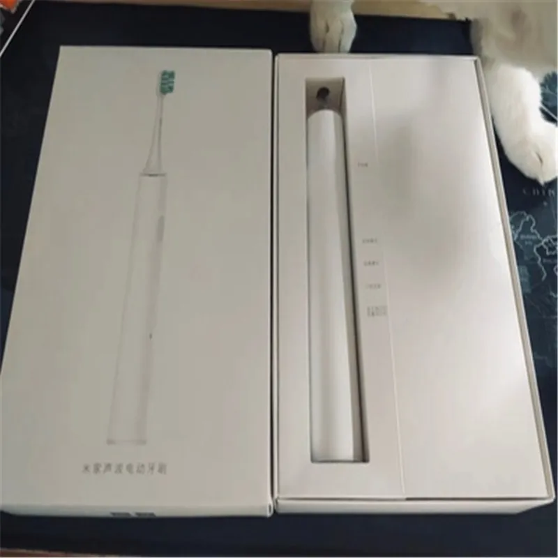Xiaomi Mijia sonic электрическая зубная щетка T500 для взрослых с умным управлением через