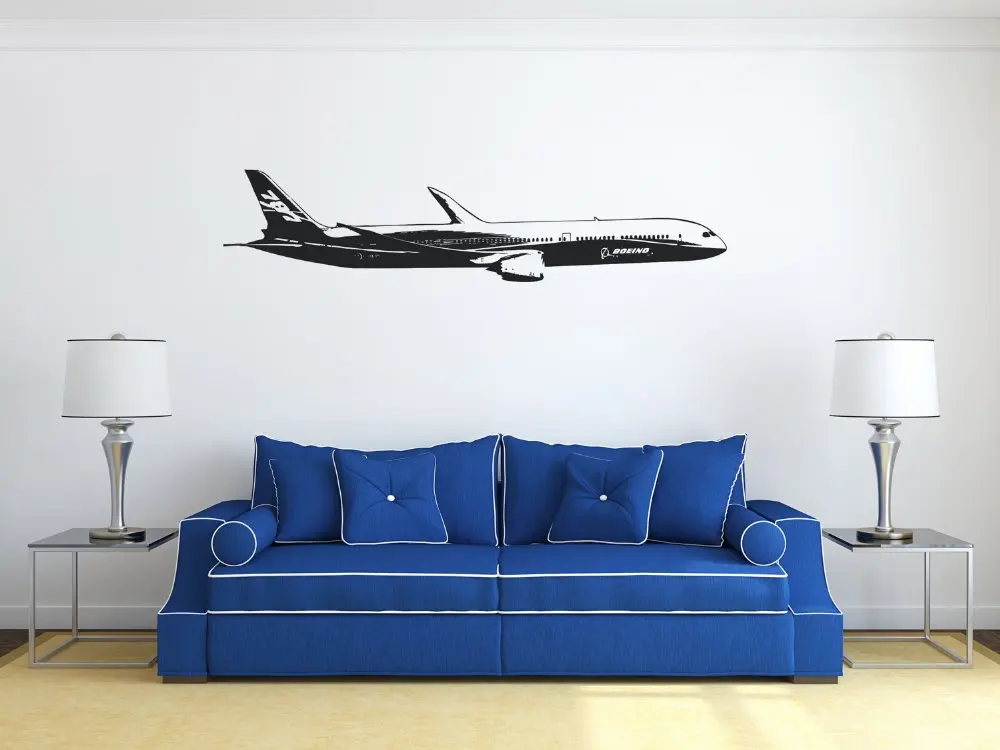 Airplane Sticker Art Poster Wall Stickers airplaneWall Decor PVC
