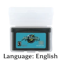 

32 Bit Video Game Cartridge Metroidd Fusion Console Card US Version English Language Support Drop Shipping