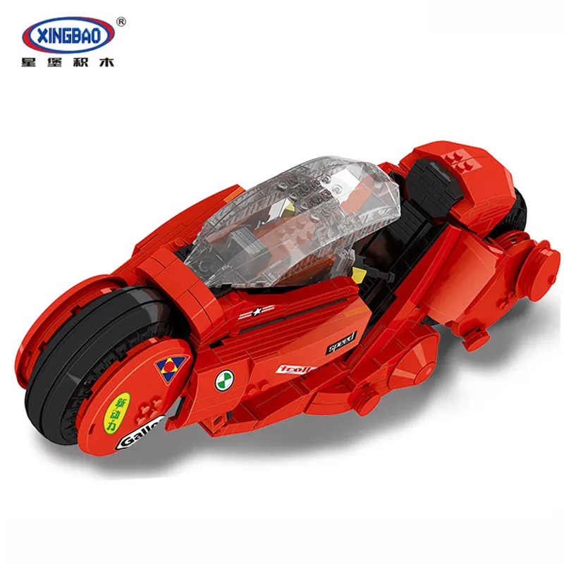 

XingBao 03001 1143Pcs Block Creative MOC City Series The Citizen Akira Moto Set Building Blocks Bricks Boy Toys Model Gifts
