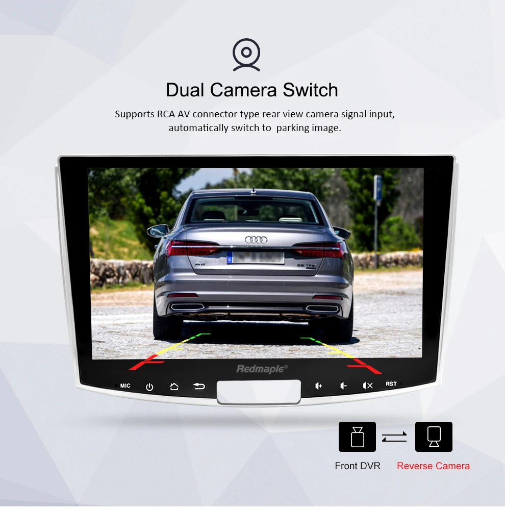 Excellent 10.1" IPS Android 9.0 Car Stereo Player For VW Passat B6 B7 CC Magotan 2013-2015 GPS Navigation FM Multimedia Auto radio NO DVD 6