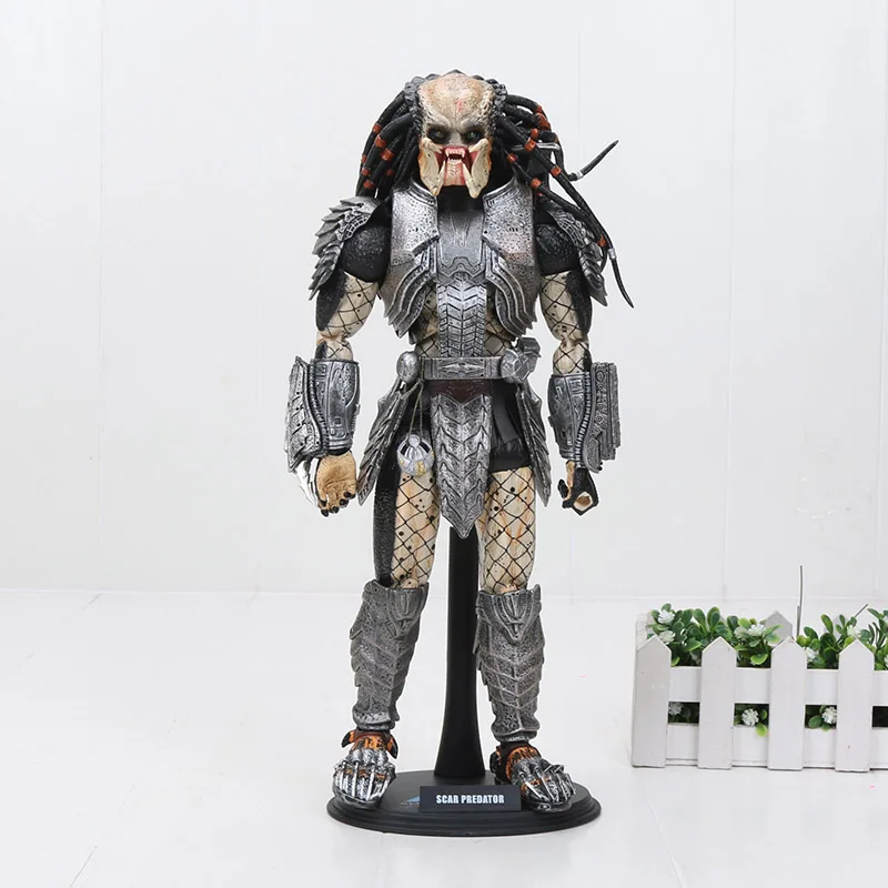 NECA AVP инопланетянин против Хищника 32 см 1/6 масштаб шрам Хищник MMS190 ПВХ фигурка Коллекционная модель игрушки подарки