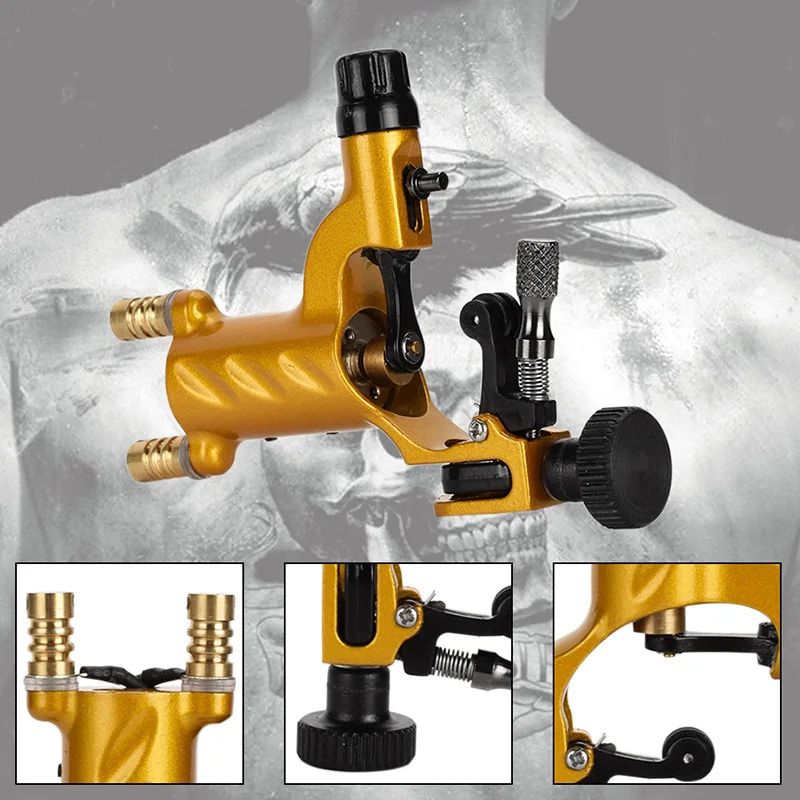 

Tattoo Machine Kit Dragonfly Rotary Tattoo Machine Shader Liner Assorted Tatoo Motor Kits Supply H7JP