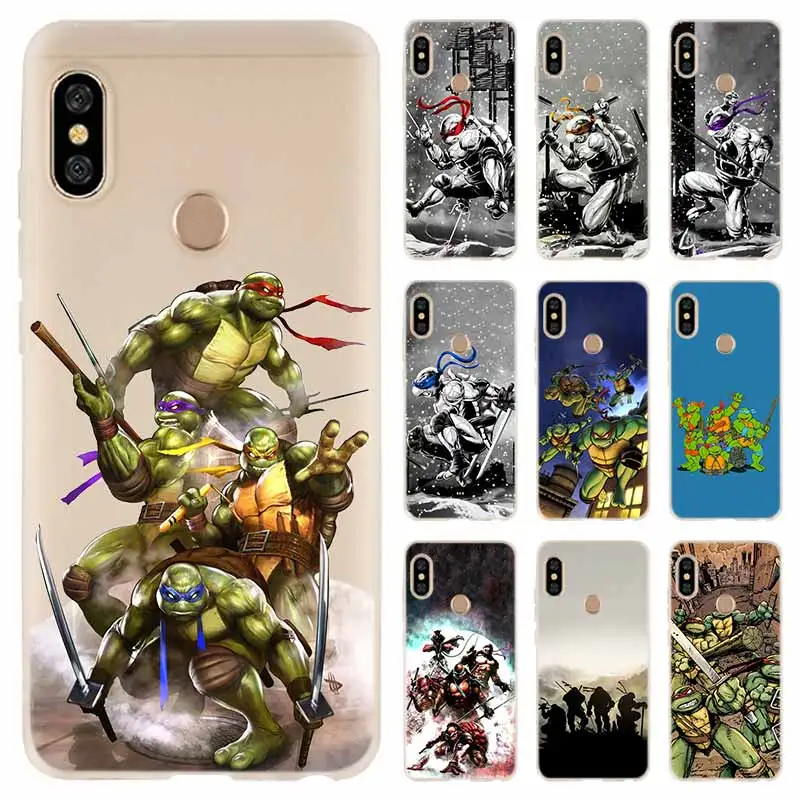 

TMNT Teenage Mutant Ninja Turtles Cover For Xiaomi Redmi Note 7 6 5 4 3 pro Case for Redmi 6a s2 5a 5 Plus 4a 4x 3 Pro