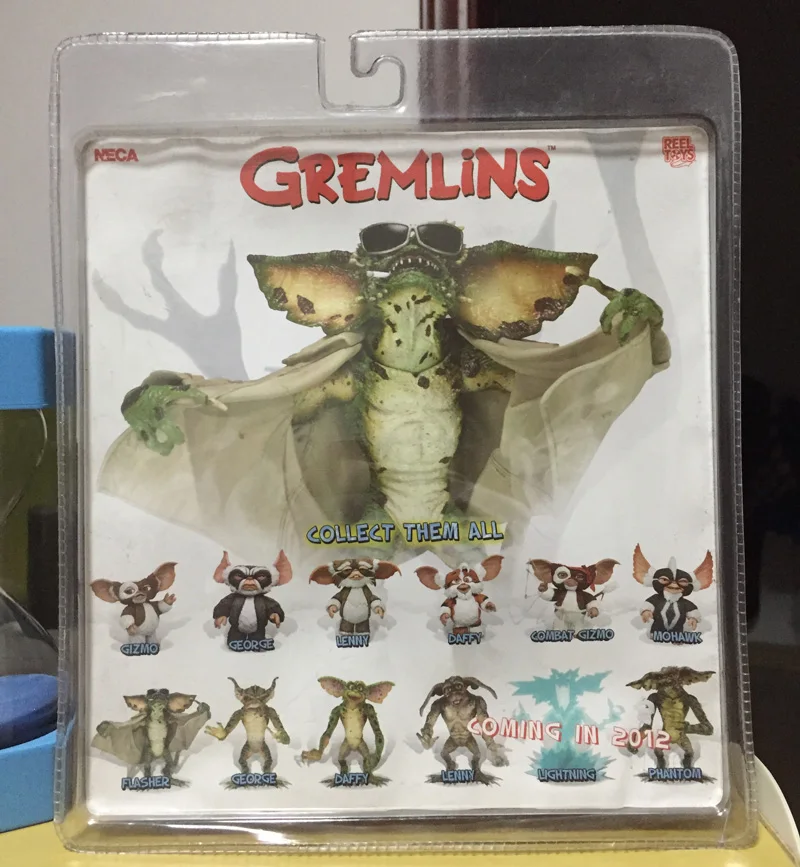 Фигурки героев фильма NECA Gremlins Daffy Flasher Gremlin George виниловые куклы 06 #