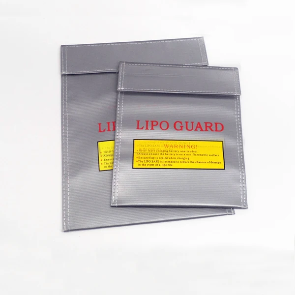 1 pc 180*230mm/230*300mm Siliver LIPO GUARD Lithium Battery Explosion