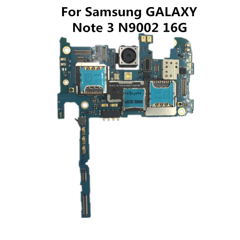 

Full Working Used Original Board For Samsung GALAXY Note 3 N9002 16G Motherboard Logic Mother Board MB Plate