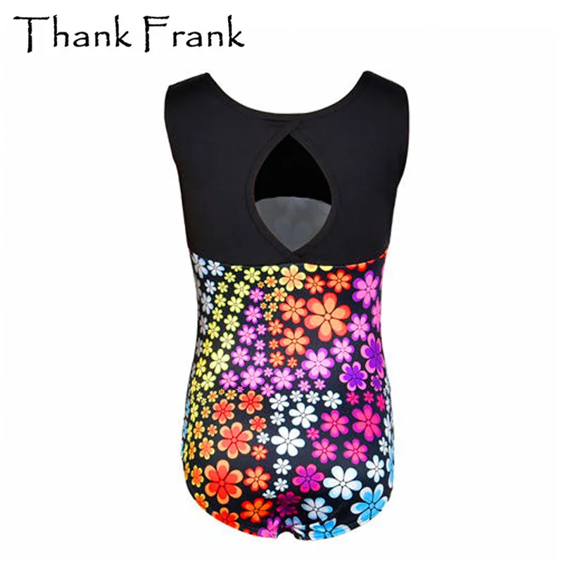 Rhythmic Gymnastics Leotards For Girls Kids Ballet Dance Leotard Child Ballerina Practice Dress Costume Training Biketard TF1017