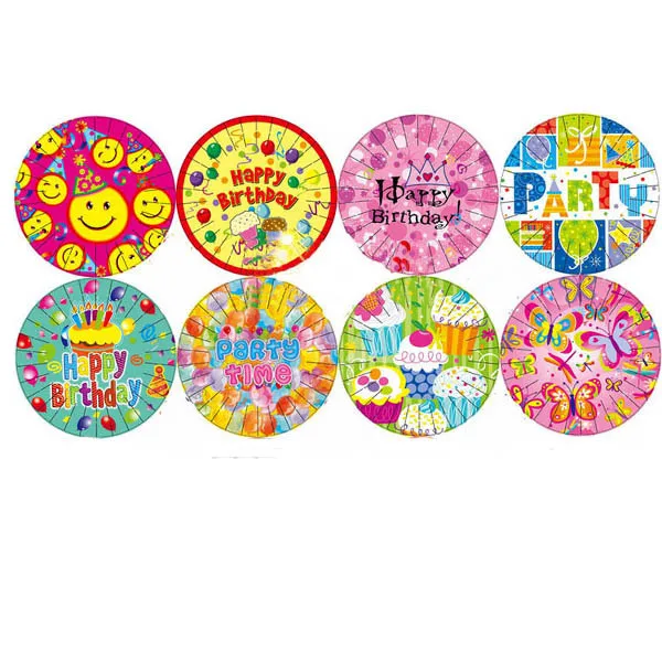 2017 new cartoon 718cm disposable paper plates for children boys girls celebration tableware - Decorative Paper Plates 2017 new cartoon 718cm disposable paper plates for children boys girls celebration tableware - Decorative Paper Plates