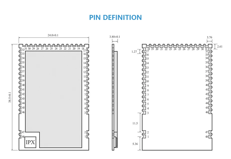 E70-433NW30S Star NetWork 30dBm wireless transceivers (3)