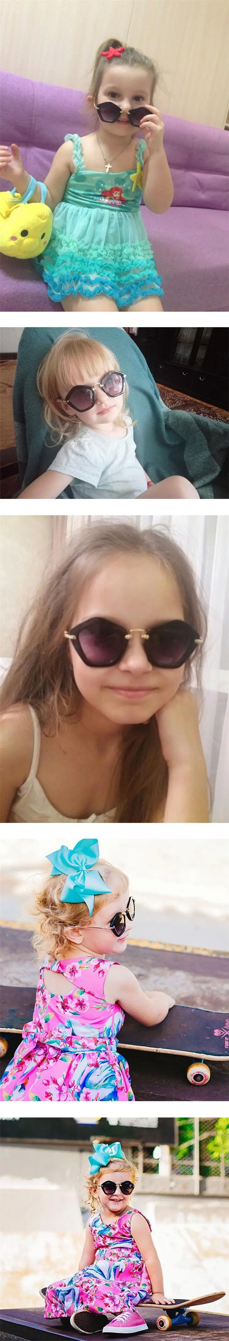  Children -Girls - Brand Design Restoring Ancient Ways UV400  Sun Glasses Lens Properties Eyewear (18)