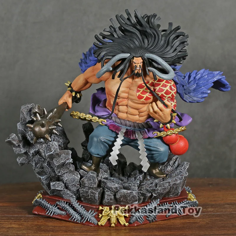 

One Piece Four Emperors Beasts Pirates KAIDO Middle Size PVC Anime Action Figure Collection Model Doll Toys Gift