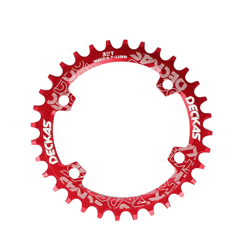 Bike Crank 104BCD Narrow Wide Crankset Single Plate 32T34T36T38T MTB Chainring Bicycle Chainwheel Bike Circle Round Shape (11)
