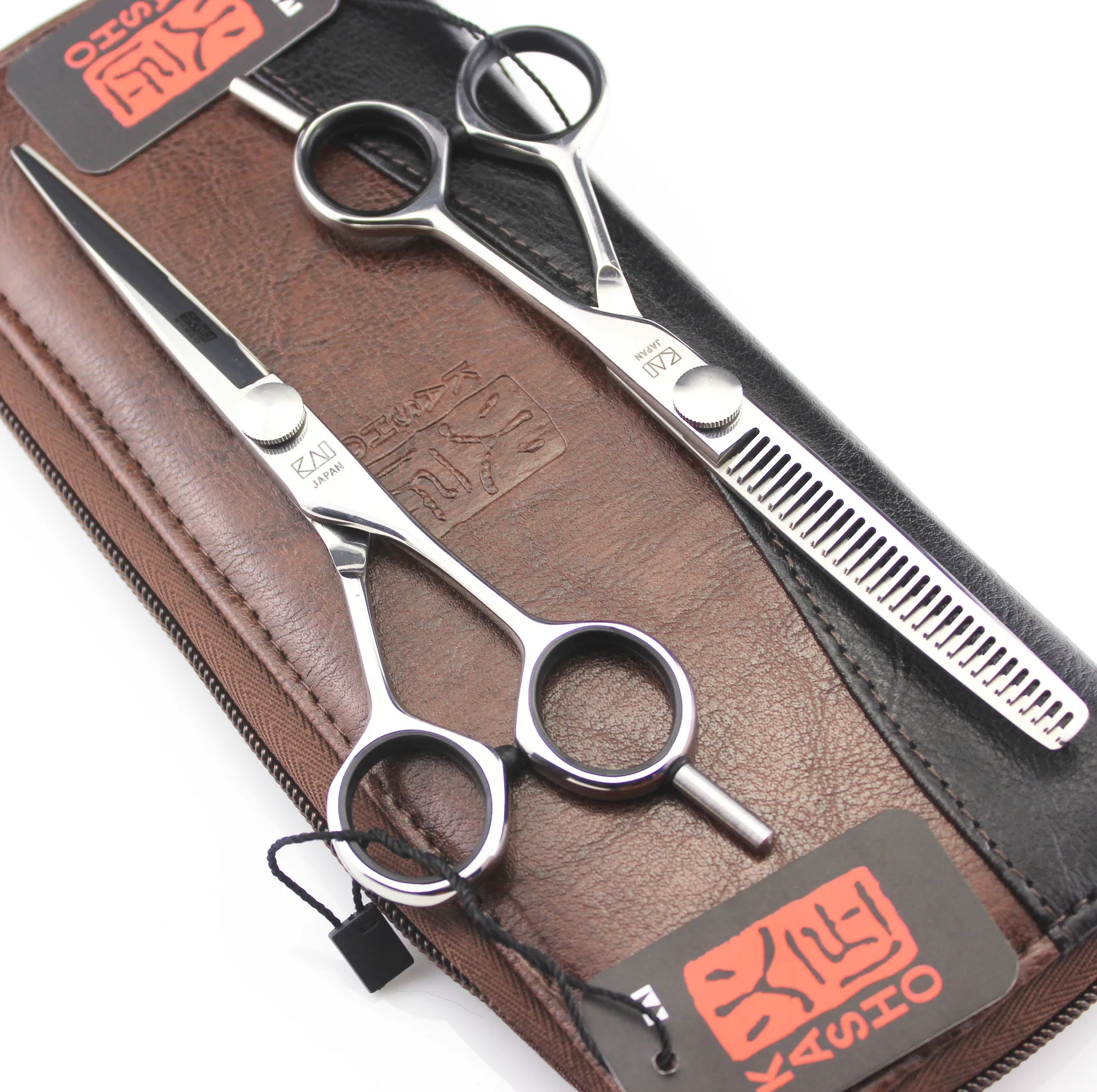 

5.5 /6 inch Japan Kasho Hairdressing Scissors JP 440C Barbers
