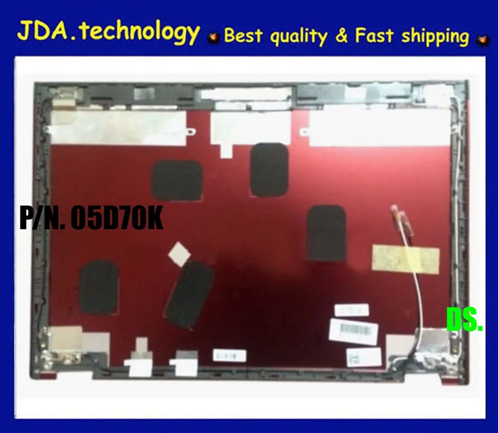 Wellendorff ноутбук ЖК дисплей верхняя крышка для Dell Vostro 3360 V3360 05D70K 5D70K задняя в виде ракушки, красный