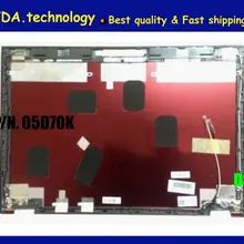Wellendorff ноутбук ЖК дисплей верхняя крышка для Dell Vostro 3360 V3360 05D70K 5D70K задняя в виде ракушки, красный