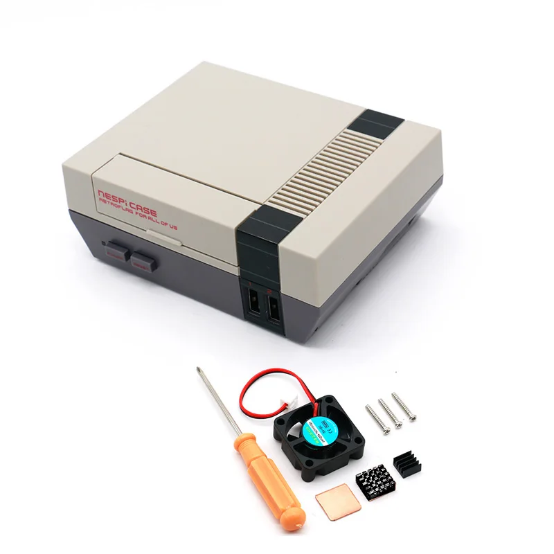 Новый в наличии Raspberry Pi 3 nespi случае retroflag коробка для 2 B + Пластик ИРЦ чехол