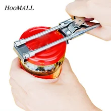 Hoomall Adjustable Stainless Steel Can Opener Professional Manual Jar Bottle Opener Multifunction Kitchen Accessories Gadgets