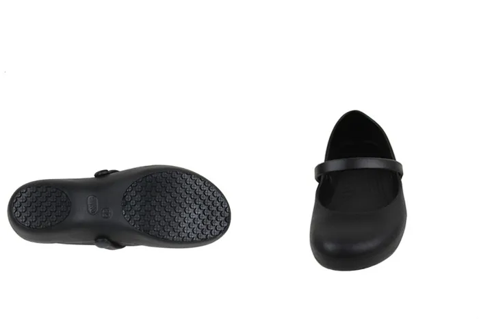 Женские обувь повара с ремешком женские жиронепроницаемый, водонепроницаемый обувь Foodservice кухня Ресторан Кук сандалии Нескользящие