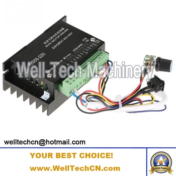 

WS55-220 DC Motor Driver Controller 48V 500W CNC Brushless Spindle BLDC Motor Driver Controller