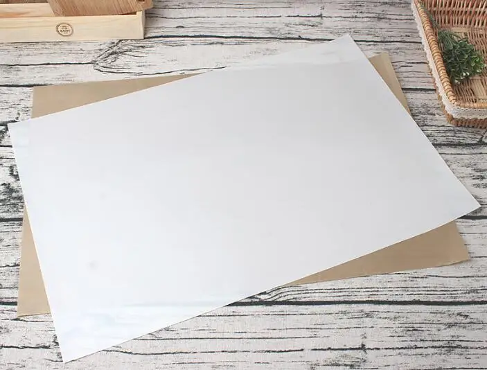 200pcs hot Bakeware Mat Oil Paper Non-Stick Baking Sheet For Pastry Kitchen Tool 30X40cm