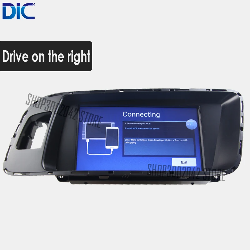 Discount DLC Android system GPS navigation player Right Hand Left Hand 8.8 2G 16G 4G 10.25 inch WIFI video /For Audi Q5 2010-2016 17