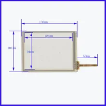 Zhiyusun tr4-057f-21 5.7 дюймов 4 резистивный 138*101 touch Панель Совместимость навигатор с сенсорным экраном 138 мм* 101 мм