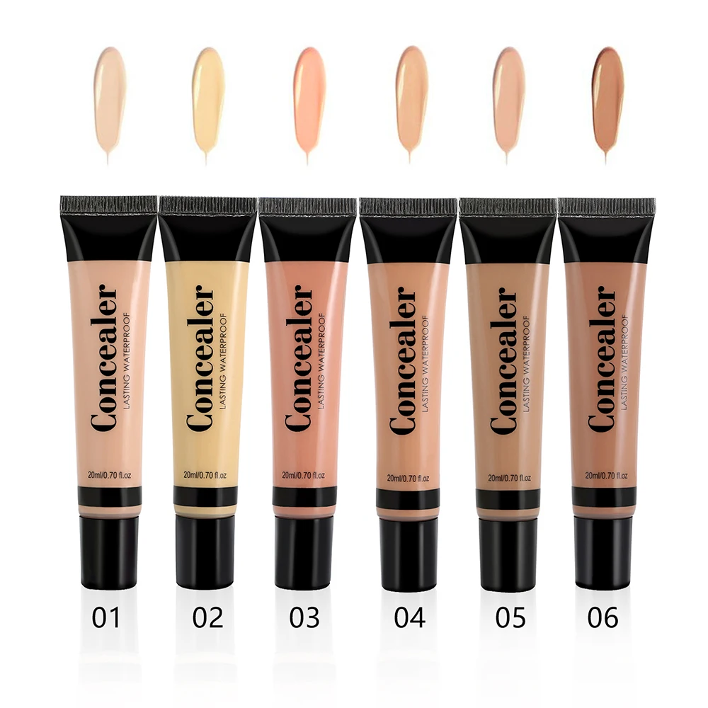

Waterproof Face Concealer Cream Contour Liquid Concealer Makeup Foundation Cream