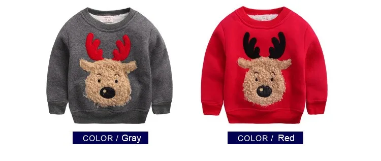 Верхняя одежда для мальчиков; утепленная флисовая толстовка камуфляжного цвета с рождественским оленем; зимняя бархатная детская одежда; детский пуловер; Топ