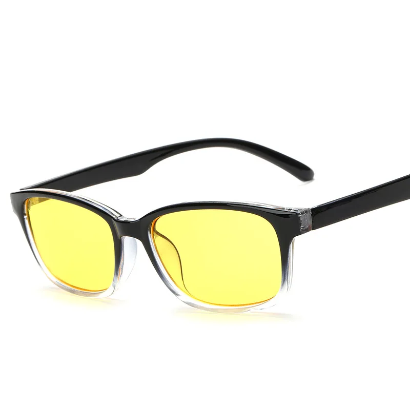 Zilead очки с защитой от синего света, квадратная оправа с защитой от радиации, оптические очки, компьютерные очки, очки для мужчин и женщин - Цвет оправы: gradient yellow
