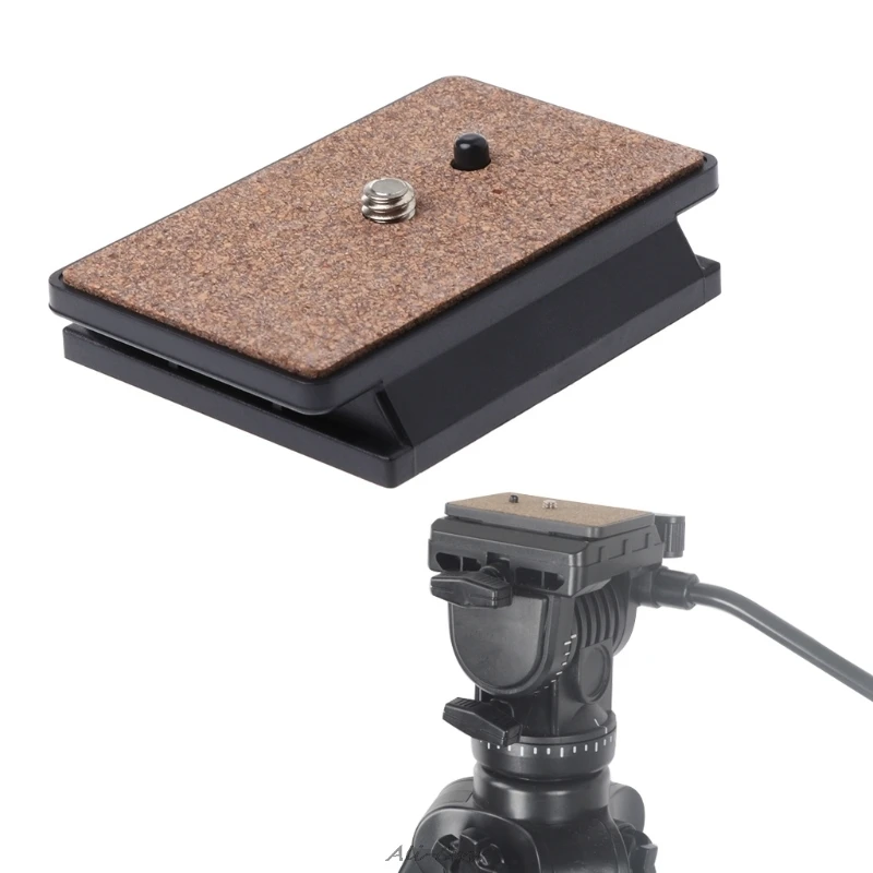 

2018 High Quality Tripod Quick Release Plate Screw Adapter Mount Head For YUNTENG 288 DSLR Camera