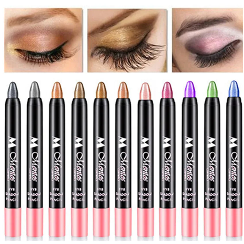 Professional Makeup Eye Pencil Eyeshadow Eye Shadow & liner Combination
