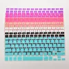 7 Candy Colors Silicone Keyboard Cover Sticker For Macbook Air 13 Pro 13 15 17 Protector Sticker Film 4