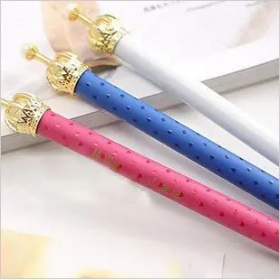 

1PC Elegant Lady ball pen,Creative crown ball point pen, Promotion gift,Girl pens, (SS-955)