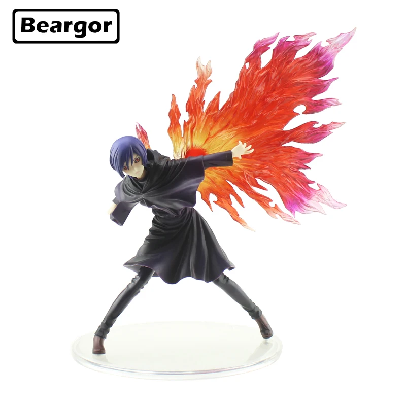 

10" ARTFX J Tokyo Ghoul Anime Touka Kirishima Fire Wings ver. Boxed 26cm PVC Action Figures Collection Model Doll Toys Gift