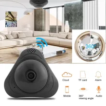 960 P VR Wi-Fi 360 градусов панорамная камера Обнаружение движения рыбий Смарт Беспроводная ip-камера для домашний монитор ЕС вилка