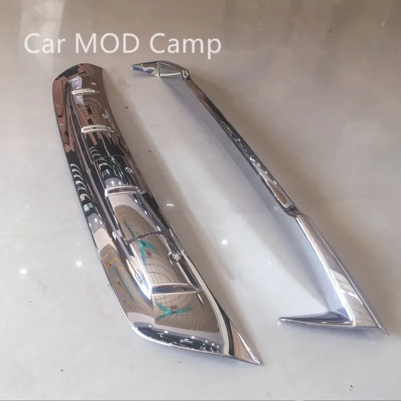2 шт. задние и передние бамперы для Honda CRV CR V Gen 2017 2018 2019 ABS|trim protector|accessories accessoriesfront