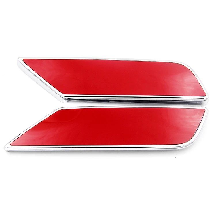 Mini Cooper F54 Side Lamp Cover Red Color Chrome