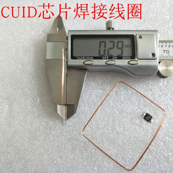 

46*40mm CUID COB and antenna IC chip and antennas RFID tags 13.56MHz ISO14443A