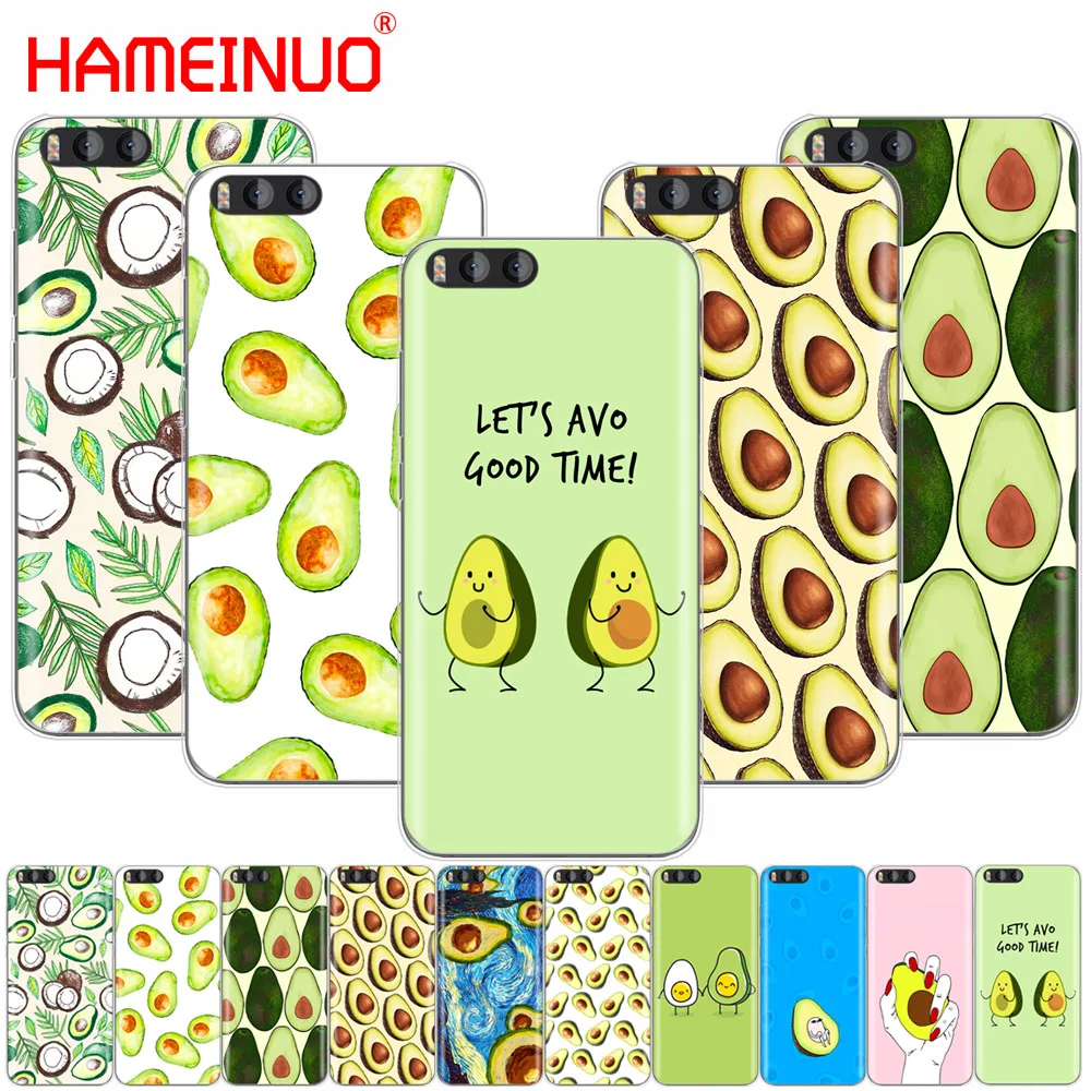 Милый чехол с авокадо для еды HAMEINUO Xiaomi Mi A1 A2 3 4 5 5S 5C 5X 6 6X 4S 4I 4C NOTE MAX 2 mix plus|Бамперы| |