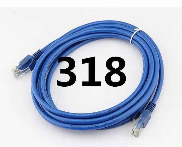 

B318 6PacK Flat Internet Network Cable Cat6 Computer Cable short Cat6 Ethernet Patch Lan Cable With Snagless Rj45 Connectors
