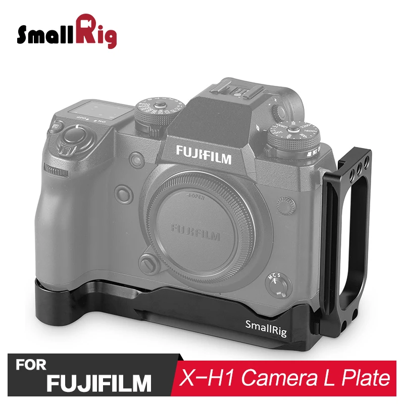 

SmallRig DSLR Camear Quick Release X-H1 L Bracket for Fujifilm X-H1 Camera Plate Feature with Arca Style Plate 2178