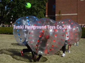 

Dia 1.5m PVC bubble soccer for adults,bubble football bumper inflatable human hamster ball