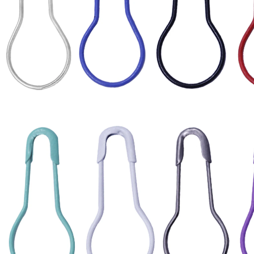  900 Pieces Multi-colored Bulb Pins Calabash Pin Gourd Pins Safety Pins for Clothing Crafting and DIY Project